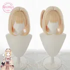 Парик для косплея, термостойкий синтетический, с youtuber Hololive Diana Amelia EN VTuber, светлый, для косплея, Амелия Ватсон