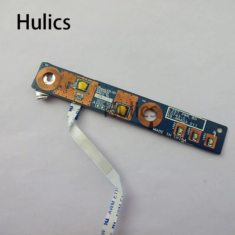 

Hulics Original LZ57 Power Board FFC Cable For Lenovo Z570 Z575 Series P/N 11013371 31049298 50.4M401.002 55.4M404.001