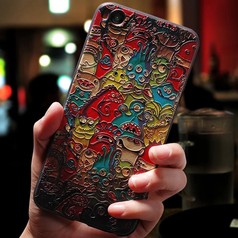 Рельеф 3D чехол для samsung Galaxy A5 A6 A8 плюс A9 A7 S7 край S8 S9 S10 плюс S10E A30 A50 A70 Note 8 9 чехлы из ТПУ