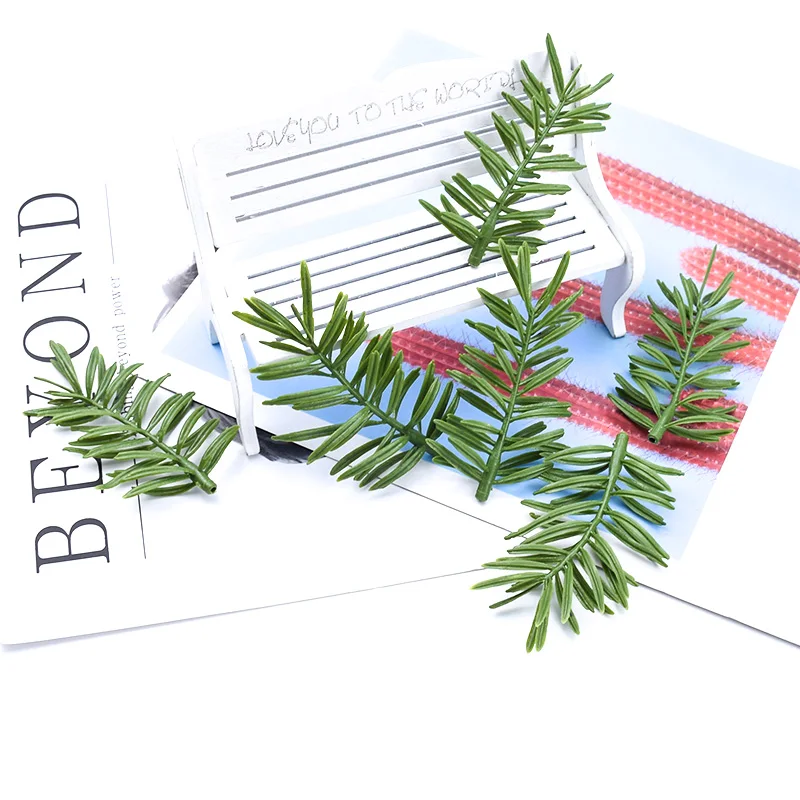 10 шт. поддельные растения домашнее украшение свадебное рождественские