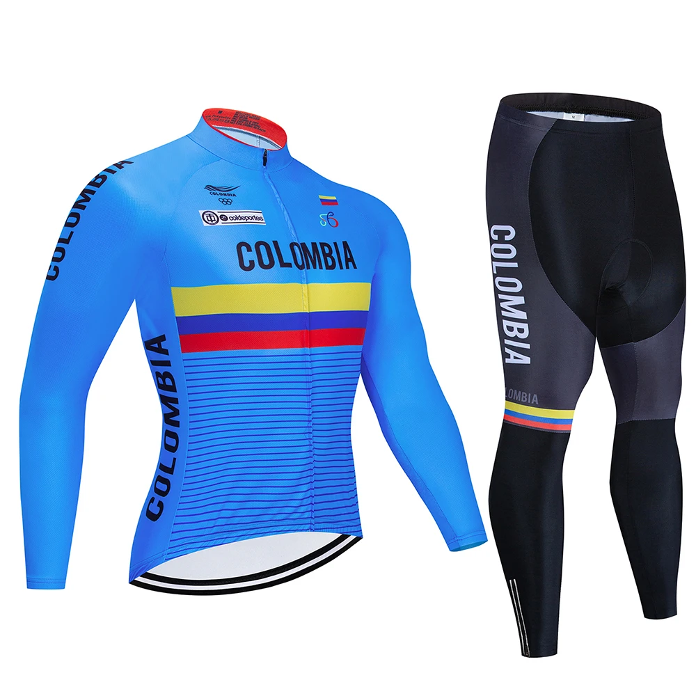 Jerseys and pants Одежда для велоспорта с длинным рукавом, комплект одежды для велоспорта, одежда для велоспорта, комбинезон, гелевая Подушка 19d, ropa ciclismo, uniformes, одежда для велоспорта - Цвет: Jerseys and pants