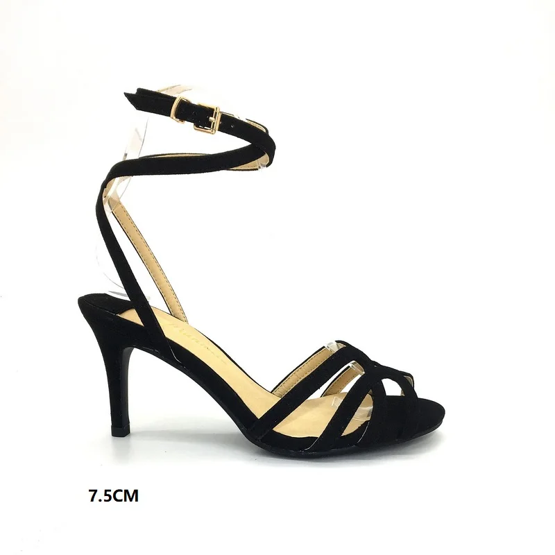 2022 European Sexy High Heeled Sandals,Woman Summer Heels,Women Stage Show Shoes,Peep Toe,Female Footware,GOLD,SILVER,RED,BLACK