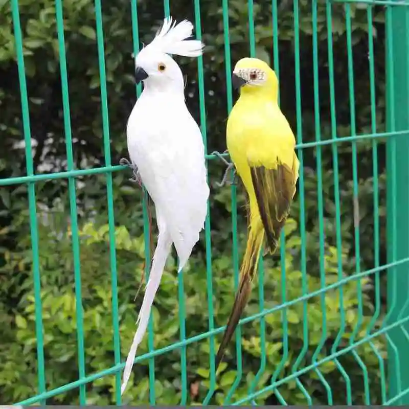 25/35 см имитация попугая креативная фигурка газона реквизит животного садовые