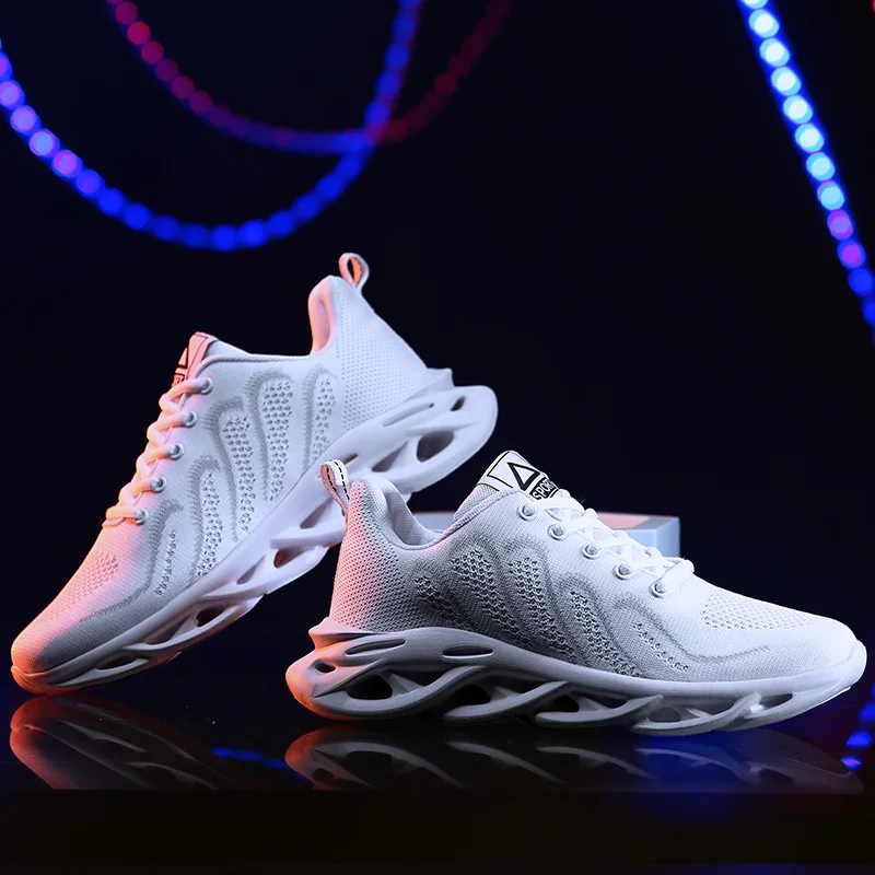 

Men's Sports Shoes Fashion Men Casual Shoes Sport Sneakers For Mens Slip On Sneaker Male Man White 2020 Hot Sale Spring