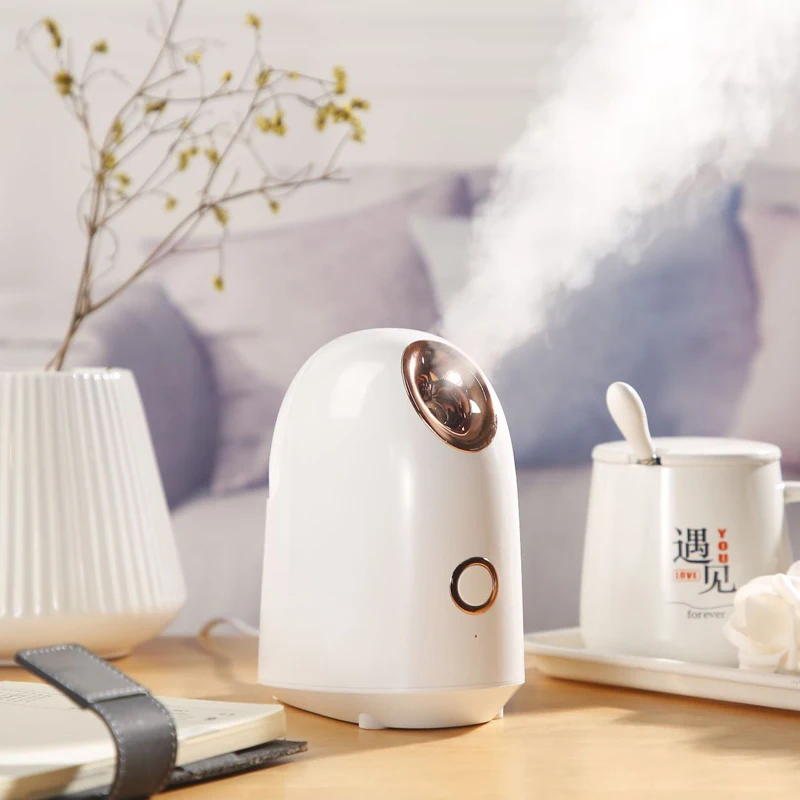 Ионно косметический аппарат для горячего отпаривания лица нано паровой бани с