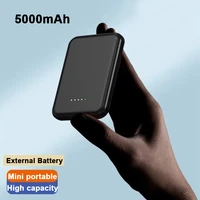 2021 new magnetic 15w 5000mah mobile phone fast charg for iphone 12 13 pro max gift auxiliary battery wireless power bank