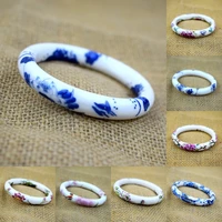 chinese classical painting china traditional crafts ceramic bangles for womens oriental charm bracelets of ethnic jewelry 2020