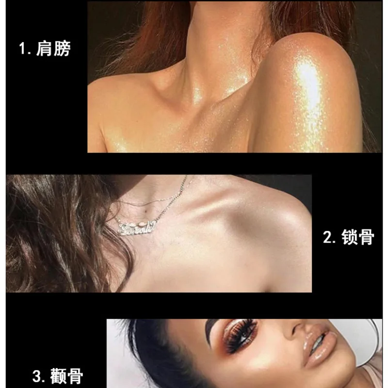 Акционный набор кисточек Pincel Maquiagem Pinceaux De Maquillage Huadi Блестящий Блеск для тела с пушистыми вспышками