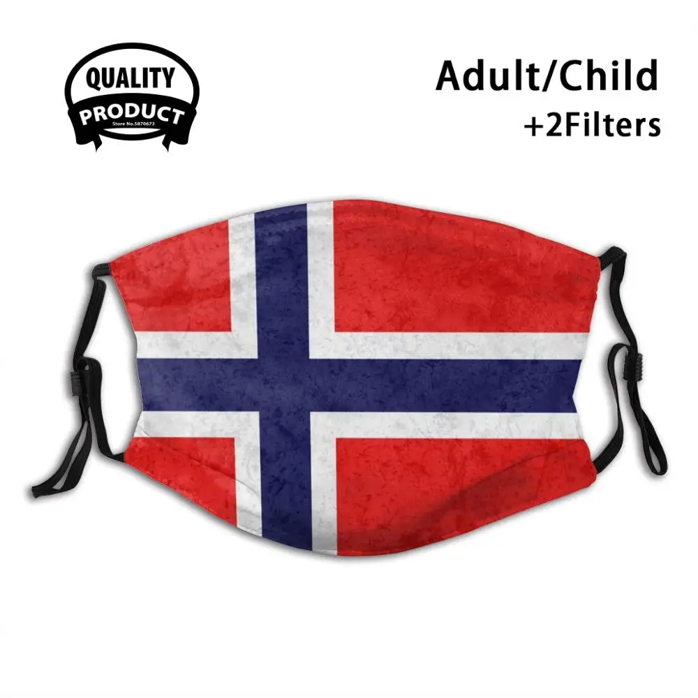 

Norway Flag Reusable Mouth Mask Washable Filter Anti Dust Face Masks Flag Norway Norway Flag Country Countries Scandinavian