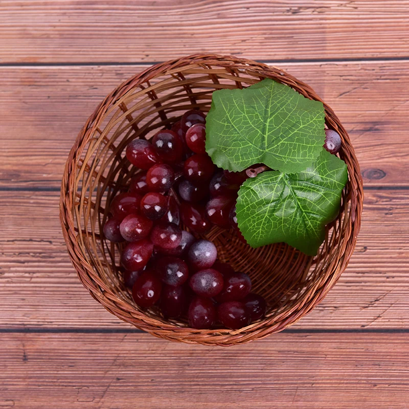 Искусственные фрукты DIY искусственный виноград пластиковые искусственные для