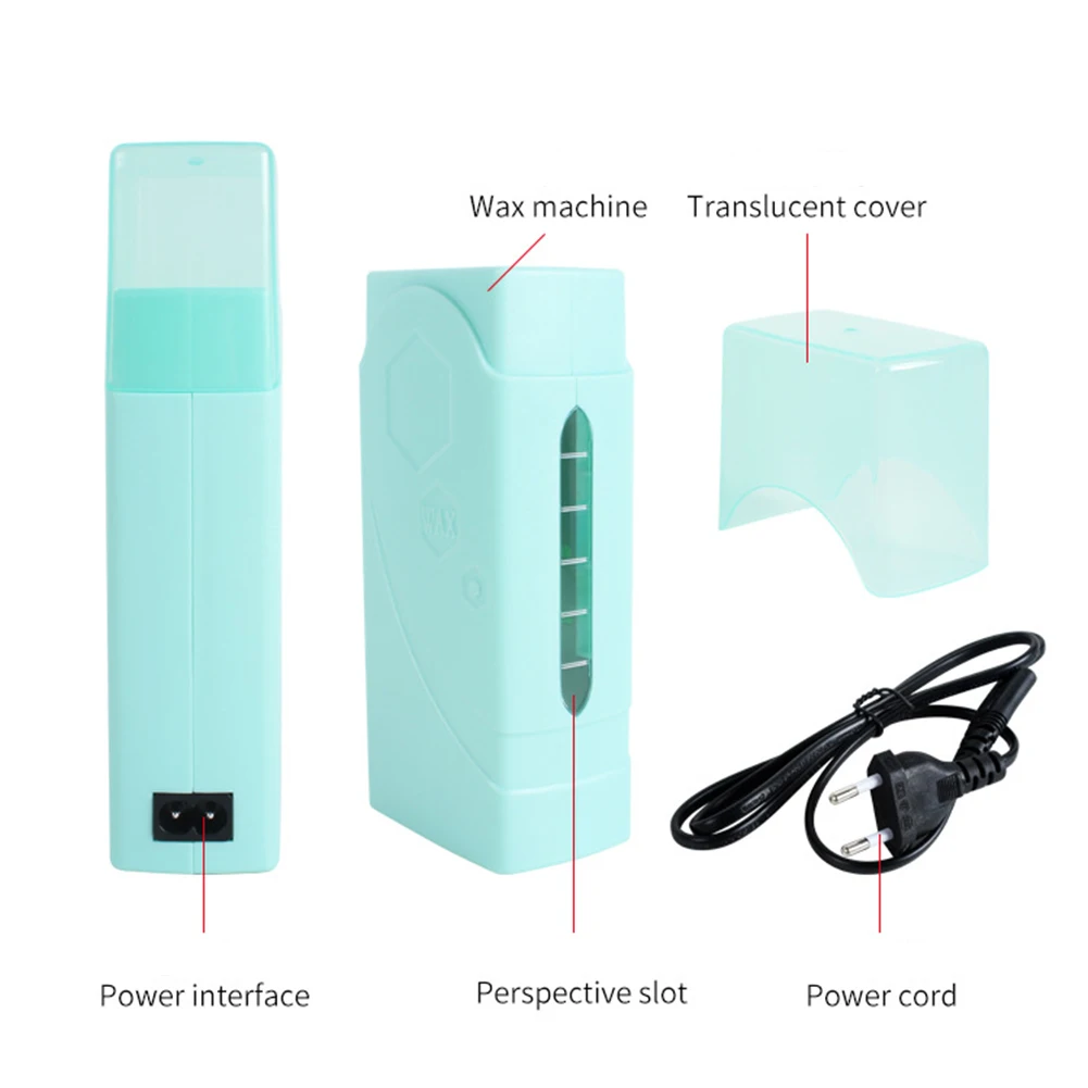 100 мл Мини Портативный электрический подогреватель воска ролик депиляция