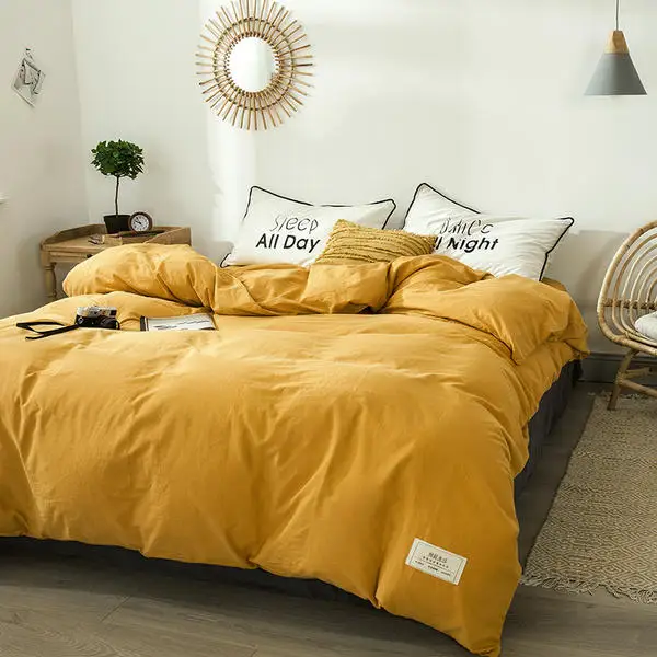 100% хлопок пододеяльник очень мягкое одеяло покрывало стирается король королева