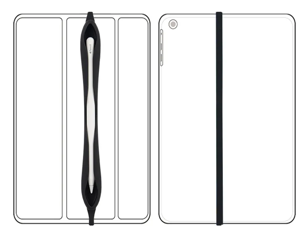 PORTEFEUILLE мягкий силиконовый совместимый для Apple Pencil чехол совместимый для IPad планшет стилус защитный чехол