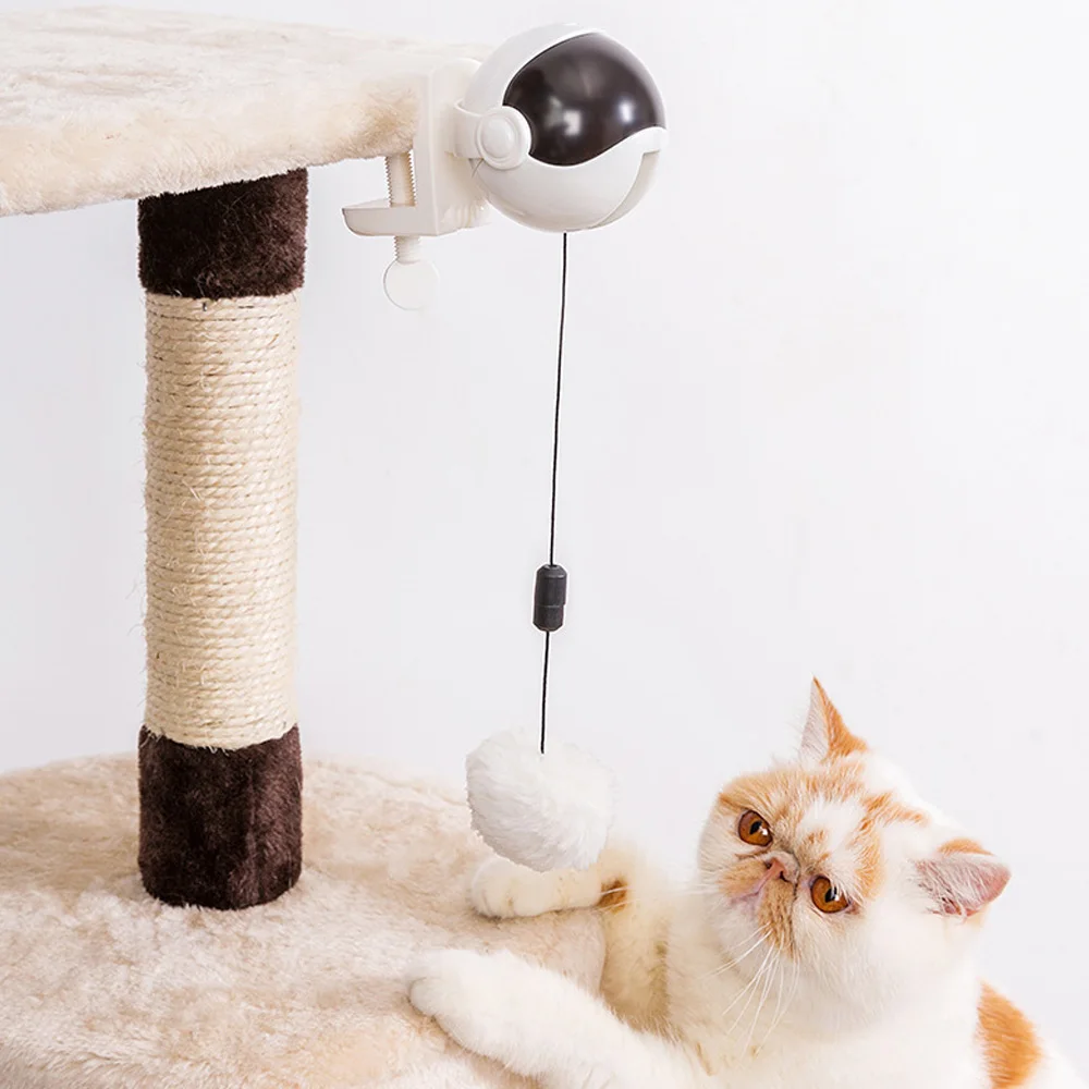 

Smart Cat Toy Electric Motion Toy Cat Teaser Ball Toy Interactive Puzzle Cat Ball Teaser Toys Pet Supply Lifting Balls Electric