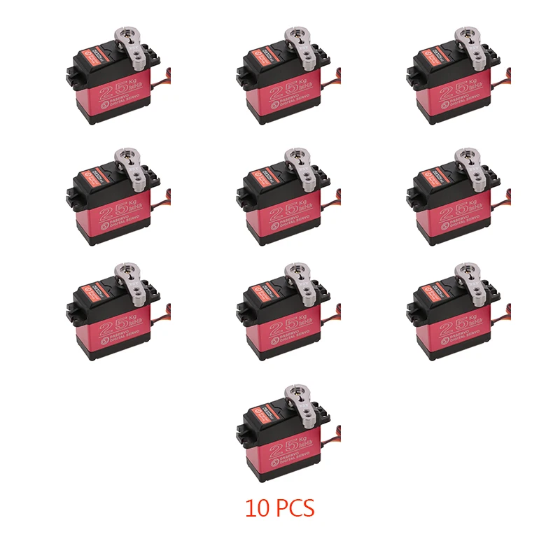 1451020 шт dsservo ds3225 25 кг 180 градусов металл