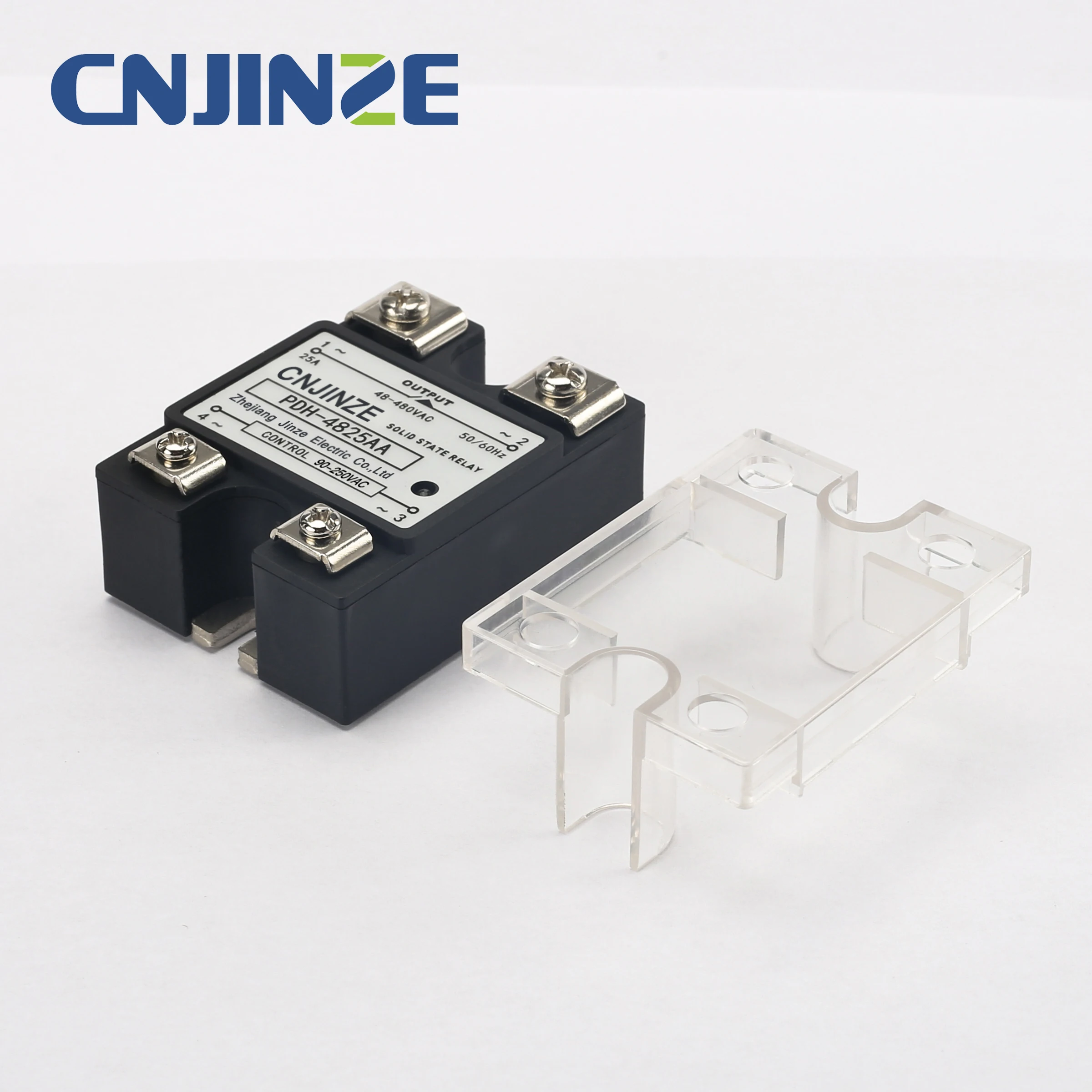 PDH 4825AA/25A/480 V AC управление черный корпус Однофазное твердотельное реле|Реле| |