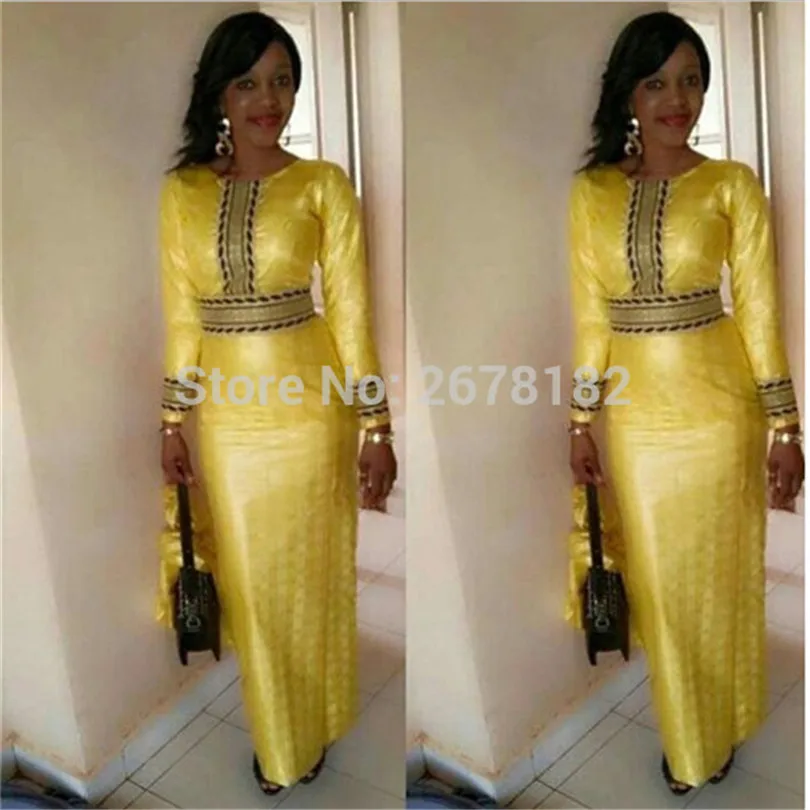 Африканская одежда африканская Дашики платье для женщин желтая сетка принт