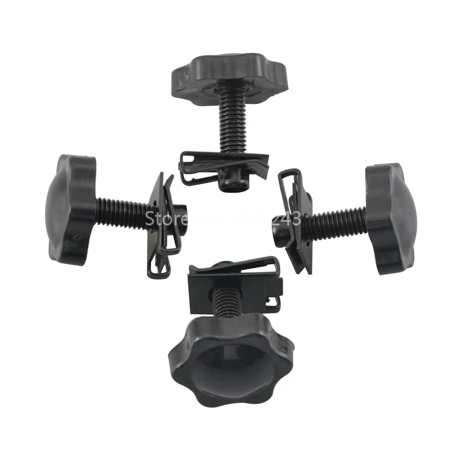 

Black Saddlebag Lock Mounting Security Theft Deterrent Bracket Hardware Screw Bolt For Harley 94-16 Touring Road King Glides