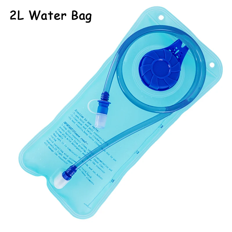 2L waterbag Рюкзак для бега на открытом воздухе, велосипедный рюкзак с 2 л пузырьком, сумка для воды, спортивный рюкзак для кемпинга, пешего туризма, гидратационный рюкзак для бега, велосипедный рюкзак - Цвет: 2L waterbag