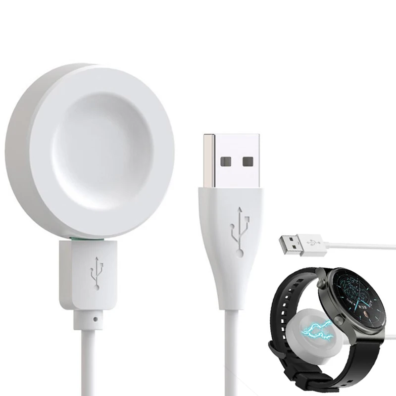 Беспроводная док-станция Smartwatch с USB-кабелем для зарядки адаптер быстрой