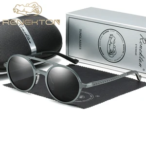 rrnrlton hot black goggle male round sunglasses luxury brand men glasses retro vintage women sun glasses uv400 eyewear free global shipping