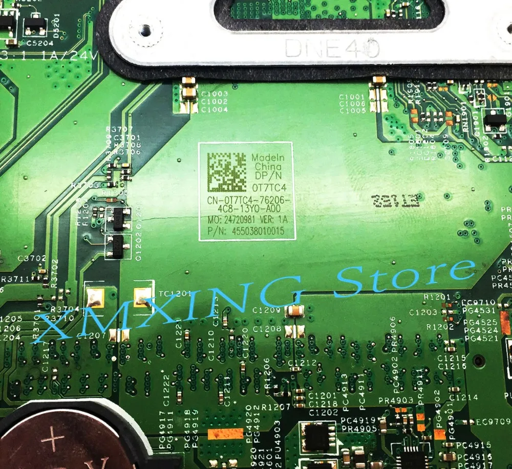 

FULCOL For DELL Latitude 3443 3543 Laptop Motherboard I5-5200U CPU N15V-GM-S-A2 GPU CN-0T7TC4 0T7TC4 T7TC4 Tested 100% work