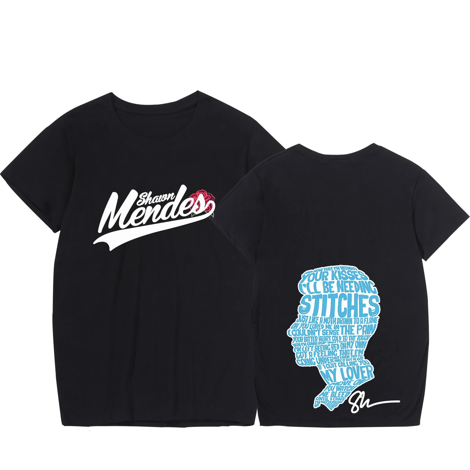 Shawn Mendes Concerts Edition Women Short Sleeve T Shirt Men And Fund | Женская одежда