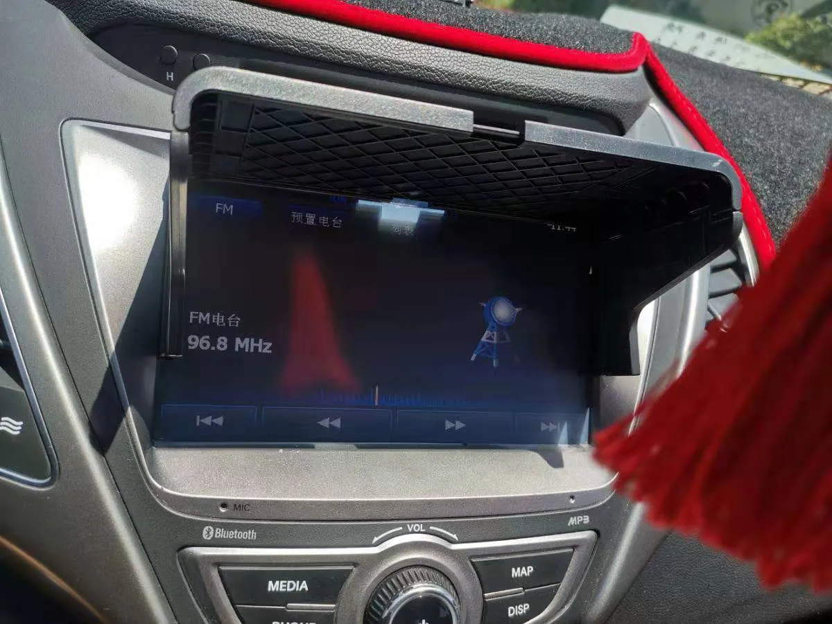 Upgrade высокое качество автомобильный навигационный солнцезащитный козырек gps дисплей солнцезащитный экран антибликовый самоклеящийся Универсальный