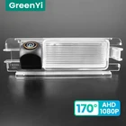 GreenYi 170  HD 1080P Автомобильная камера заднего вида для Dacia Sandero Night Vision Reverse Reversing 4 Pin автомобильная парковка AHD