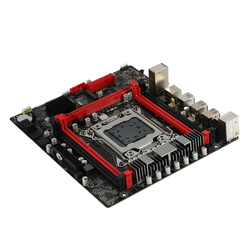 

Материнская плата JINGSHA X79M-S LGA 2011, 2-канальная DDR3 4 хdimm 64 Гб ОЗУ M.2 NVME SSD SATA 3,0 USB 3,0 гигабитная материнская плата