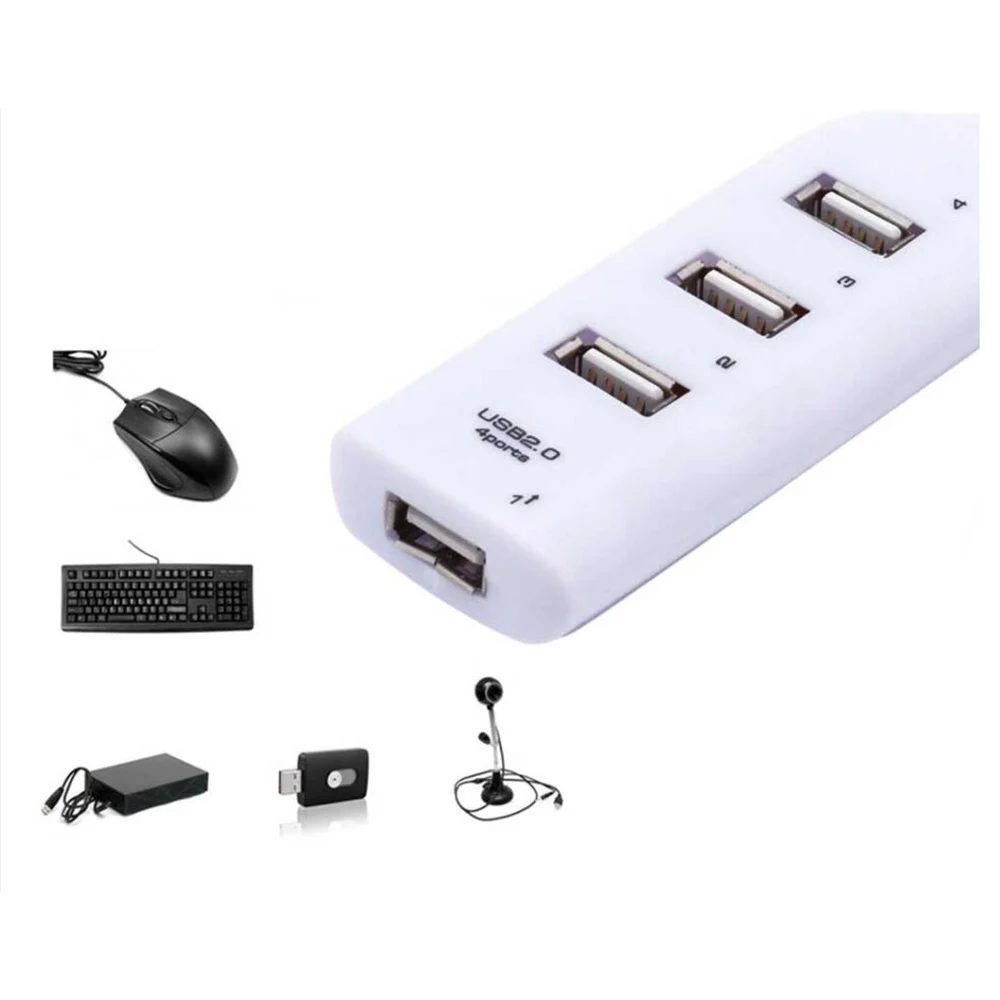 Usb хаб 2 0 Мульти USB сплиттер 4 порта для подключения высокоскоростной адаптер