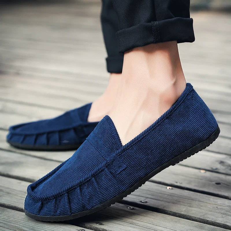 

2021 New Men's Spring & Autumn Comfortable Non-slip Canvas Shoes Summer Male Fashion Breathable Casual Shoes Cloth Shoes