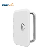 270375mm abs plastic anti aging ultraviolet white deck marine hatch deck access hatch boat hatches inspection yacht cover rv