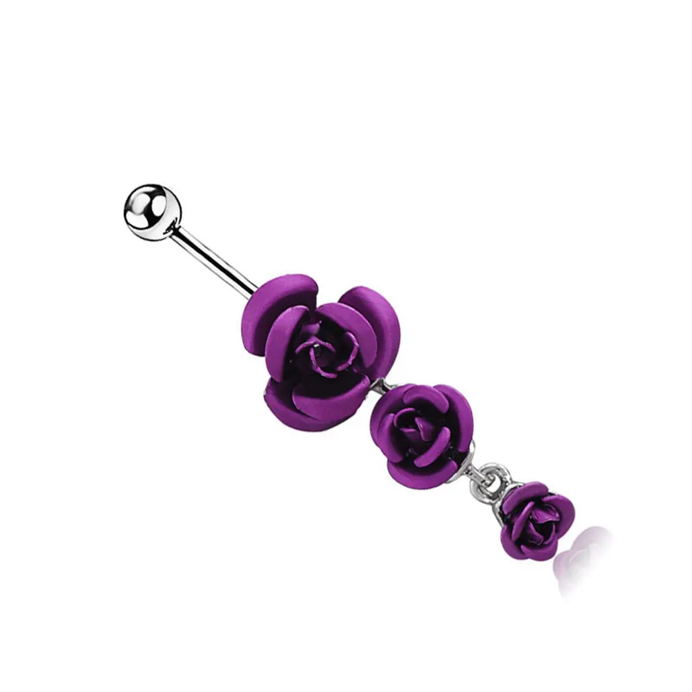 Розовый пупок кольцо кристалл горный хрусталь кольца для пупка пирсинг