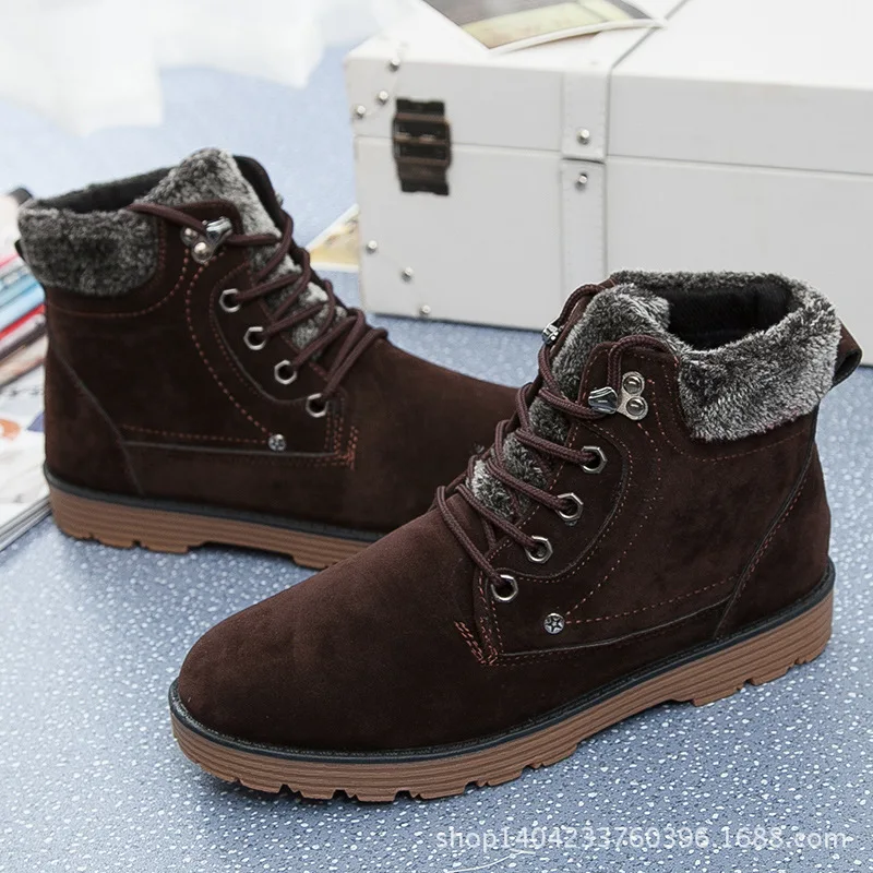 Ботинки для мотоциклистов теплые ботинки с хлопковой подкладкой мужчин и женщин