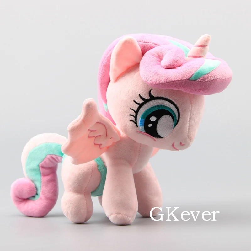 25 см Единорог плюшевые игрушки куклы детские мягкие в виде радужного единорога