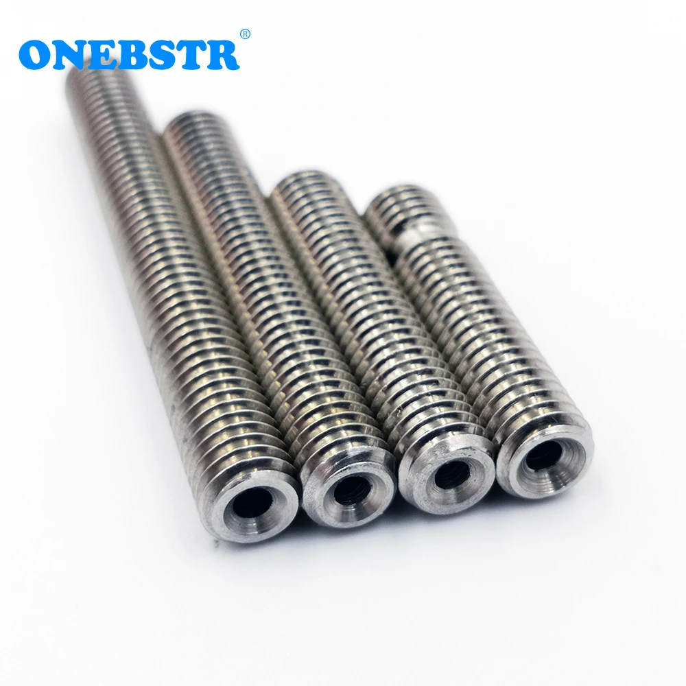 3D принтер V5 PTFE TAube MK8 тефлоновая горловина подача сопла M6x26 30 40 50 мм Запчасти для