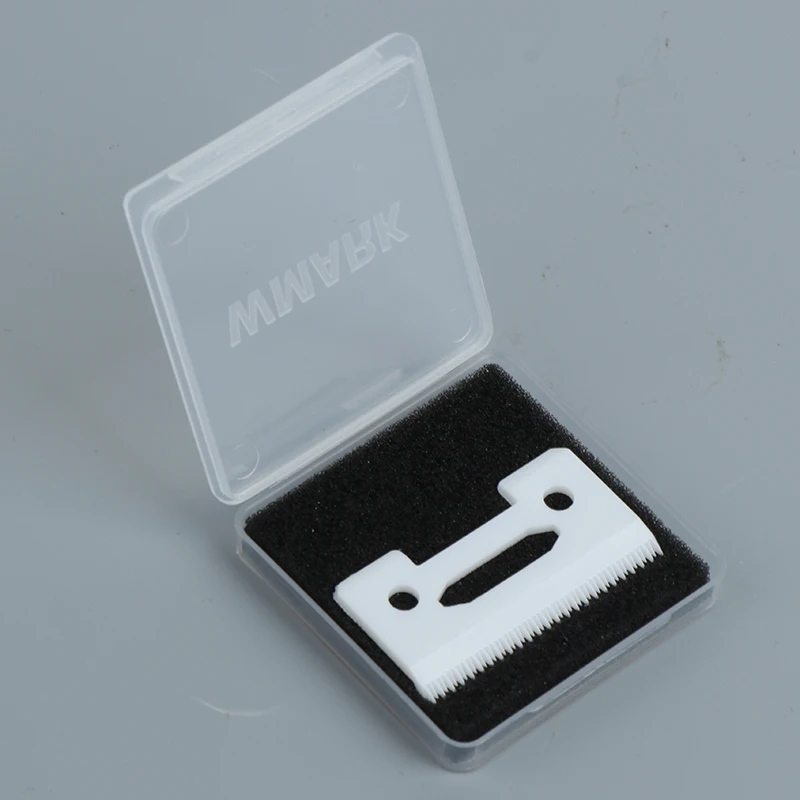 

Magic 2-Hole Stagger-Tooth Ceramic Movable Blade Cordless Clipper Replaceable Blade For Wahl Shear Clipper With Box