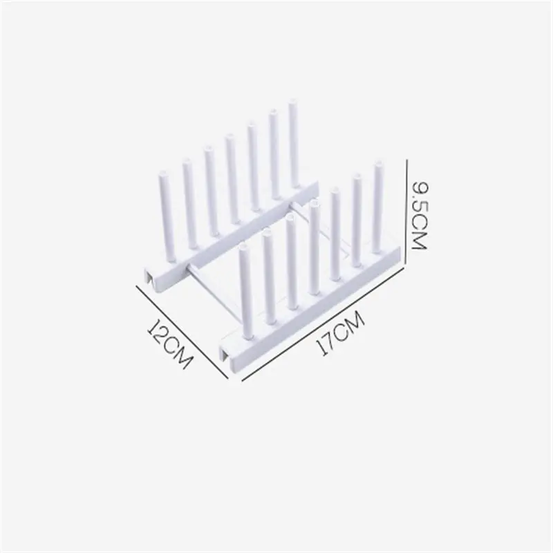 

Kitchen Organizer Pot Lid Rack Kitchenware Storage Drain Holder Cooking Dish Pan Cover Stand Anti-Fall Drying Tool Accessories