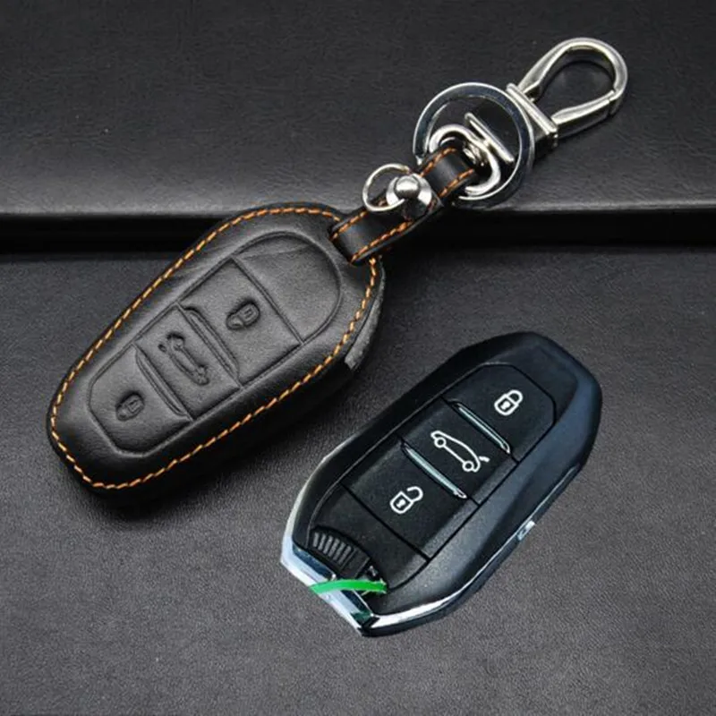 2017 удаленных ключа автомобиля чехол для Citroen C4L DS5 DS6 DS5LS 3 Пуговицы Smart Key Чиан