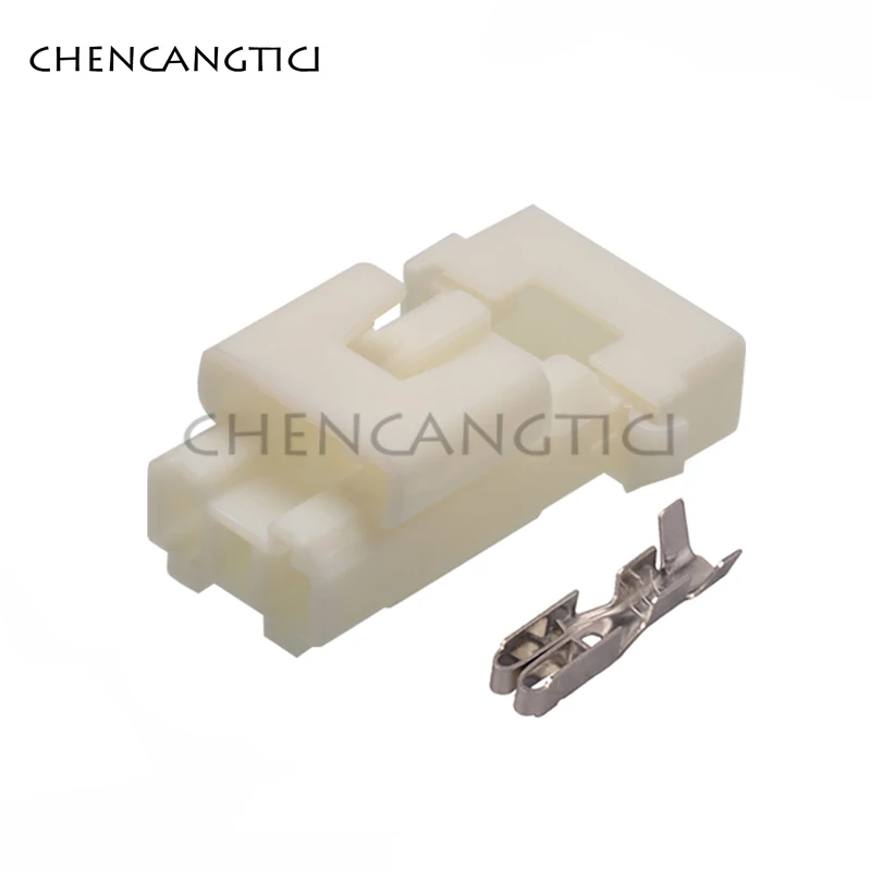 

CHENCANGTICI car 2 pin female wire cable Waterproof sheath connector automotive Plug socket With terminal For fuse box