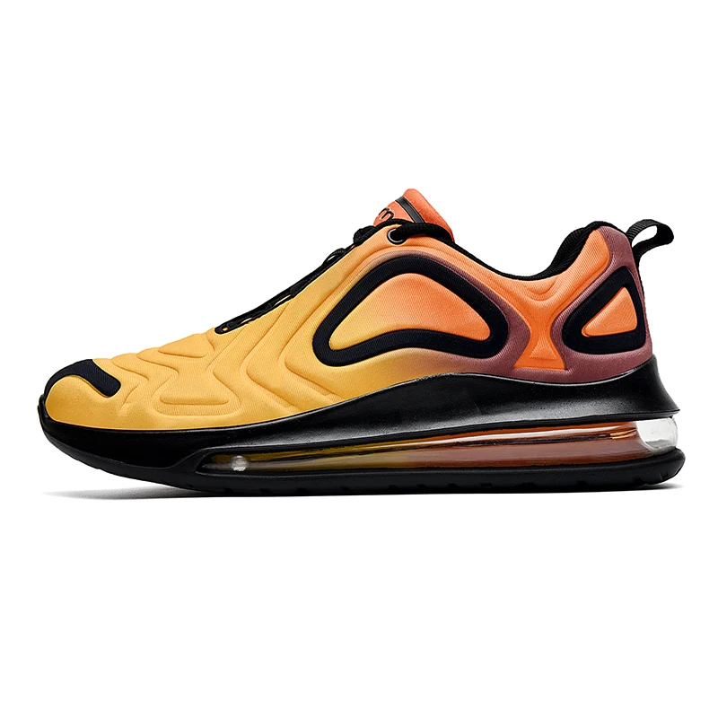 881 Yellow Shoes VESONAL Brand New Fashion Shoes Men Casual Sheos For Adult Autumn Comfort Male Footwear lightweight Air Cushion Man Shoes - Color: 881 Yellow Shoes