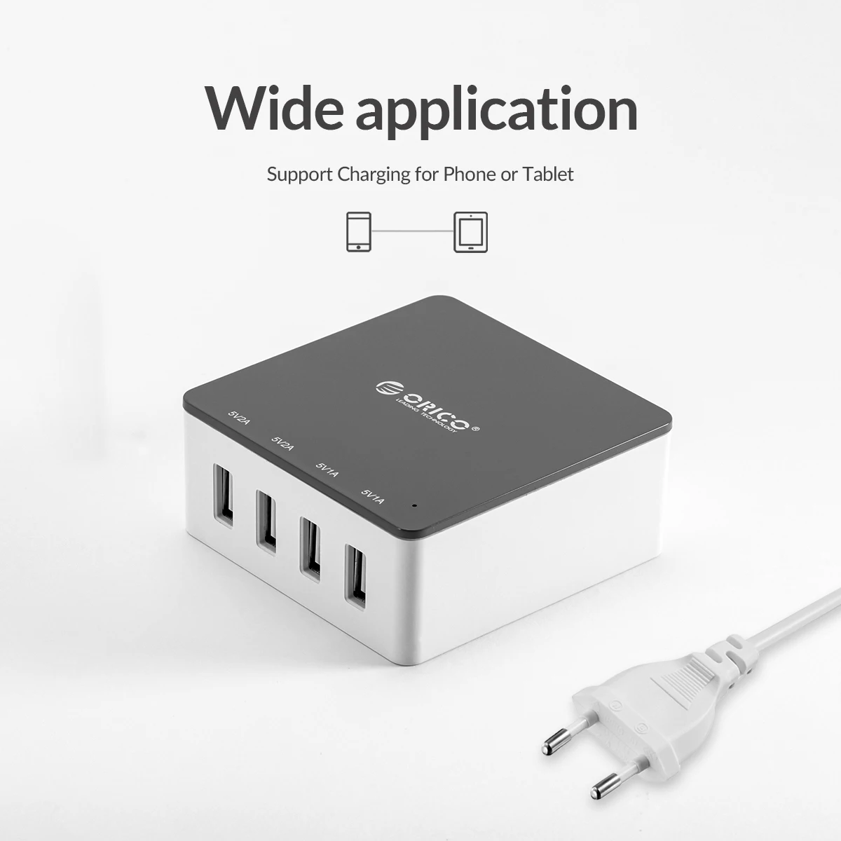 Зарядное устройство ORICO с 4 USB-портами 5 В 6 А 30 Вт | Мобильные телефоны и аксессуары