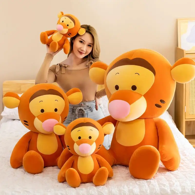 

Игрушка плюшевая Тигр из серии Disney, подарок на день Святого Валентина, тигр Непослушный, игрушка для детей, 80 см, подушка из ПП хлопка
