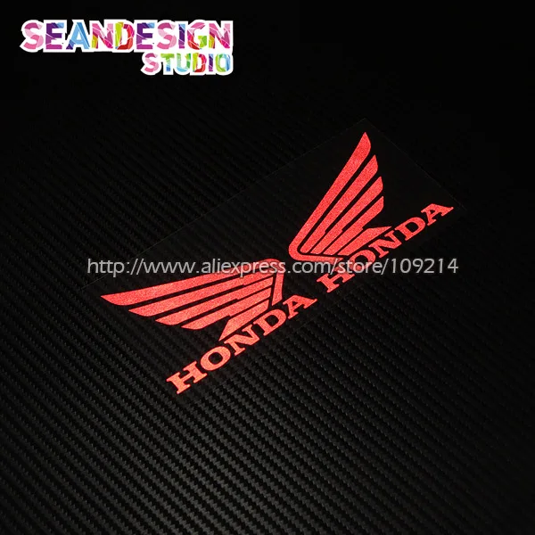 1 пара для Honda CBR1000 600RR CB1000R CB1100 CB650F CBR300R VFR1200 водостойкая Светоотражающая наклейка