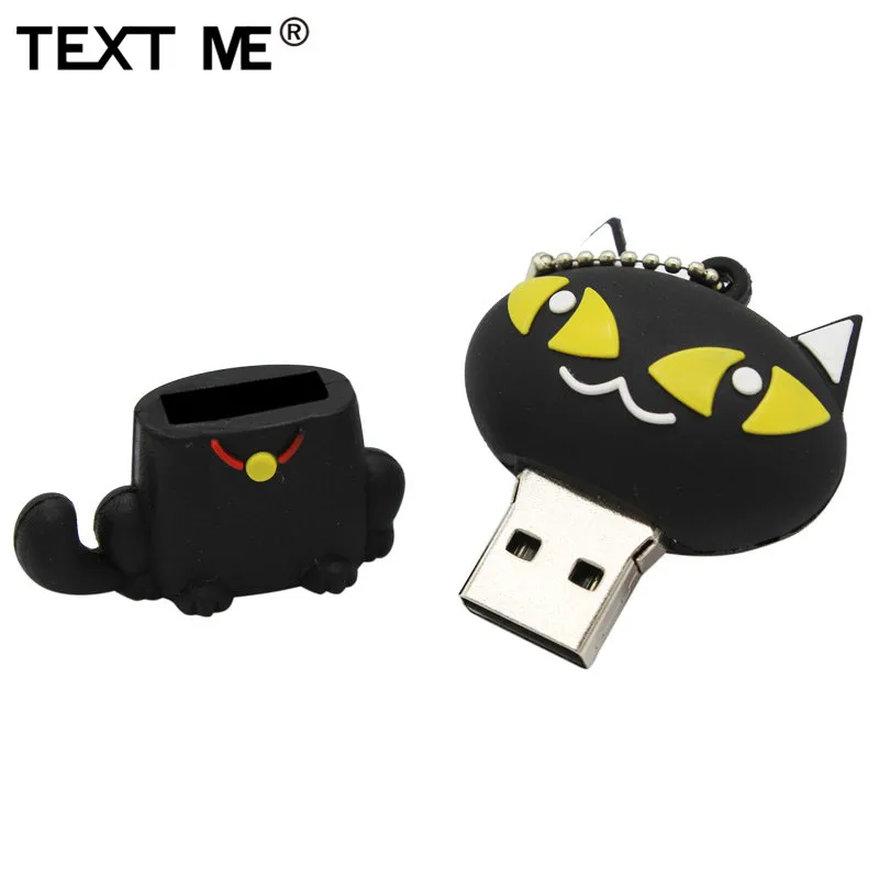 USB-флеш-накопитель TEXT ME в виде мультяшного колокольчика 4 ГБ 8 16 32 64 | Компьютеры и