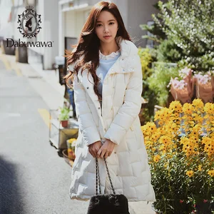 Парка женская зимняя теплая с капюшоном и карманами, DO1DDW004