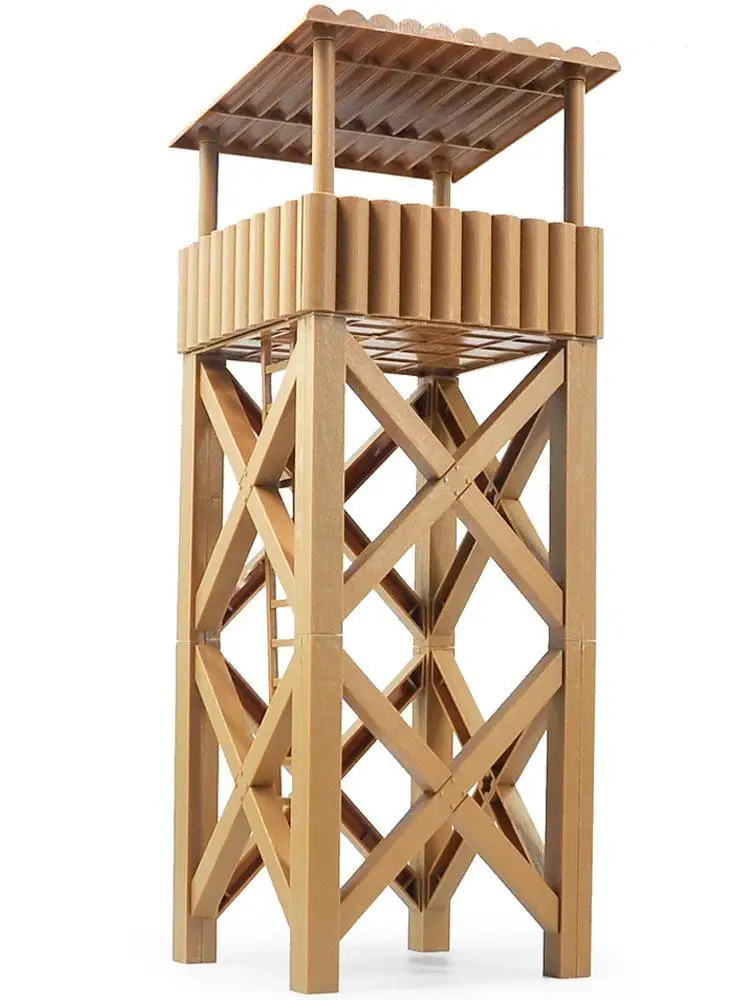 

Simulation Model 1/16 Watchtower Scene Model Plastic Display Art Series A1001