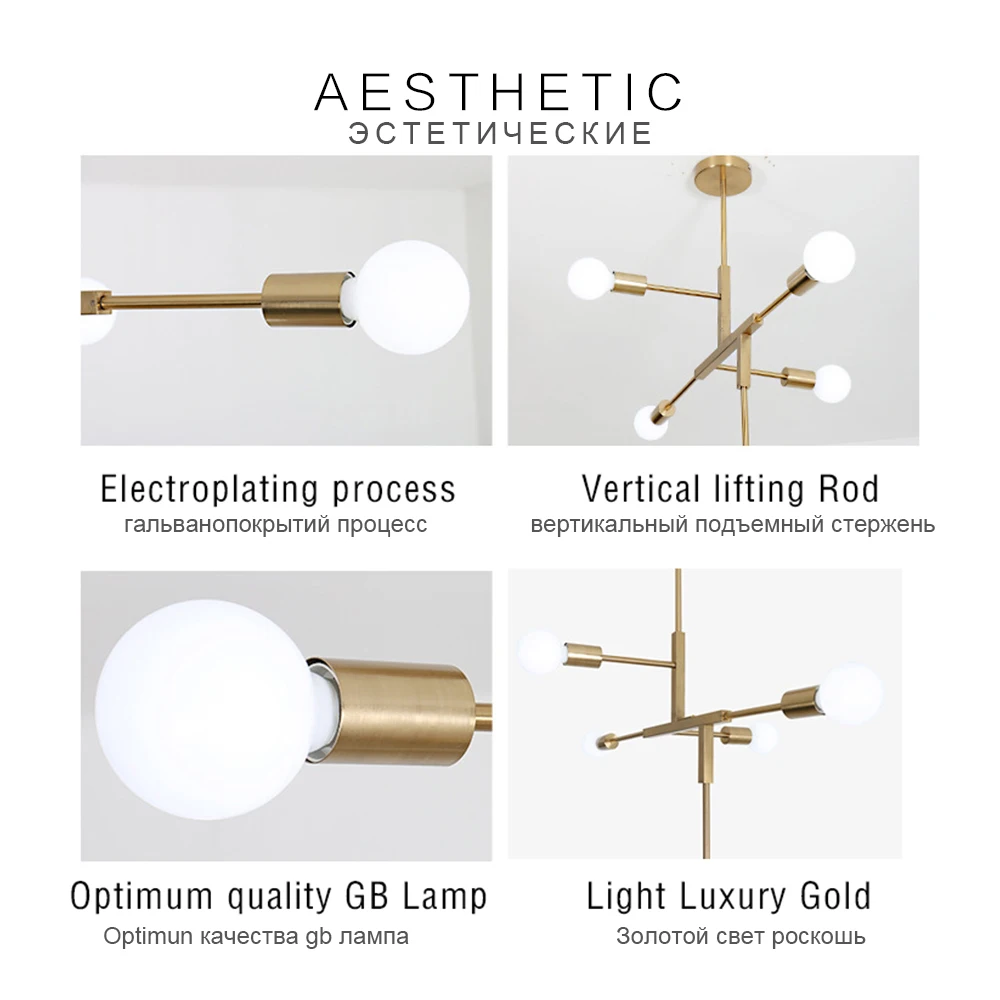 

LED Pendant Chandelier For Living Room Bedroom Home Industrial Light Chandelier Modern Loft Ceiling Chandelier Lamp Lighting