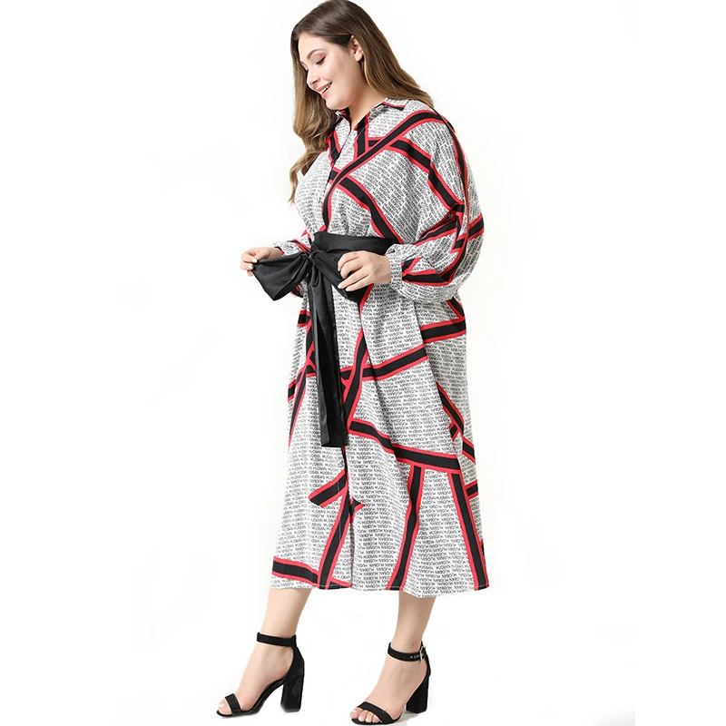 2021 Абая длинная Весенняя мода для женщин Большие размеры элегантное платье с